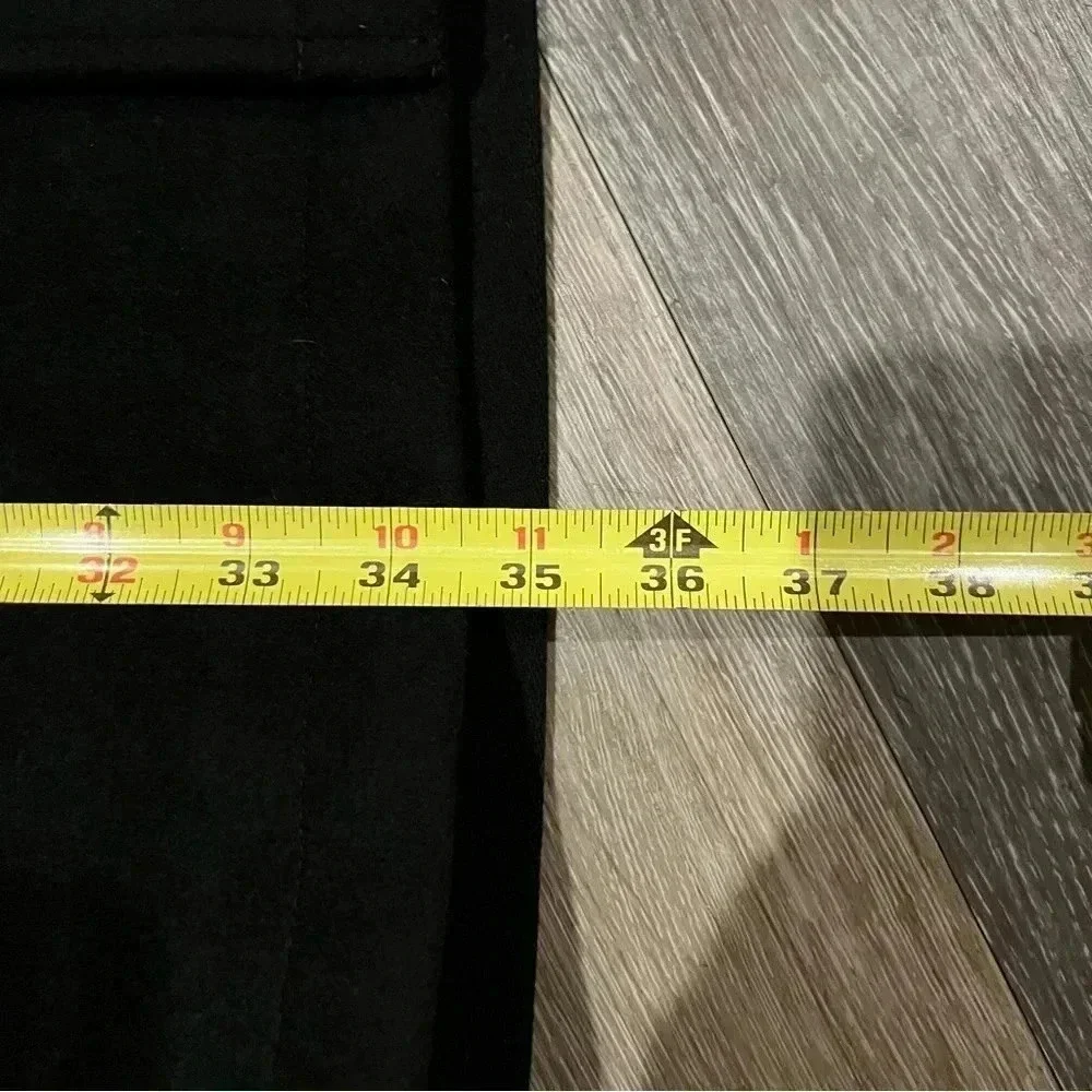 Cardinal of Canada Mens Jacket Medium Black Wool Blend Quilted Full Zip Overcoat - Picture 14 of 16